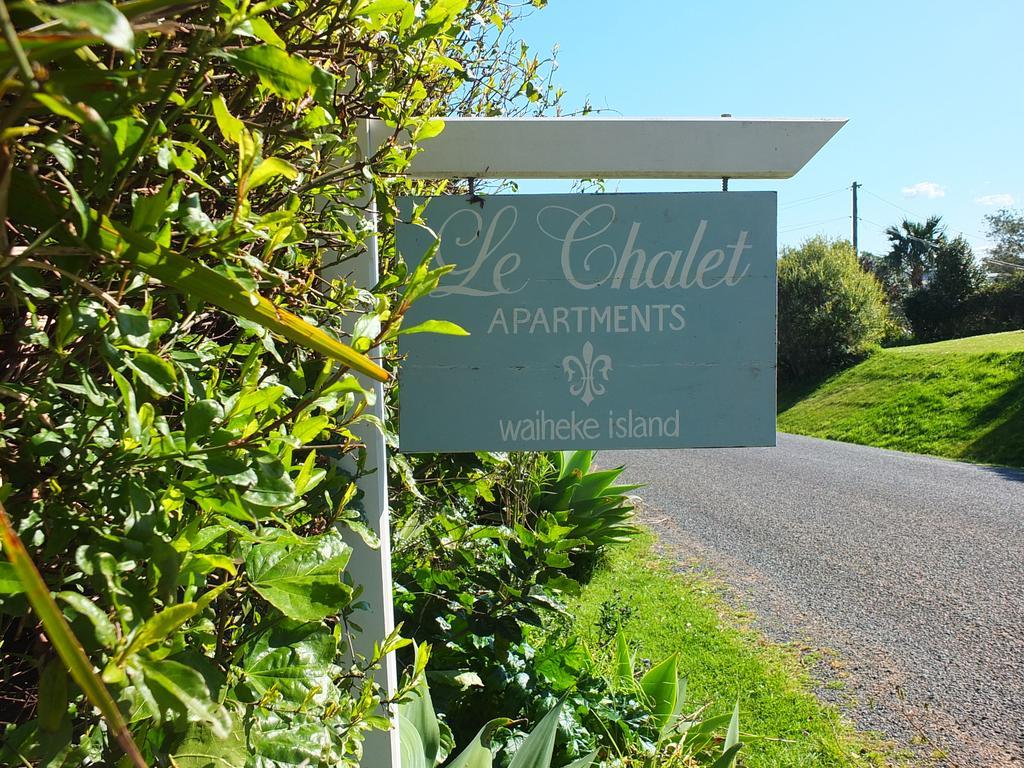 Le Chalet Waiheke Apartments Ostend Εξωτερικό φωτογραφία